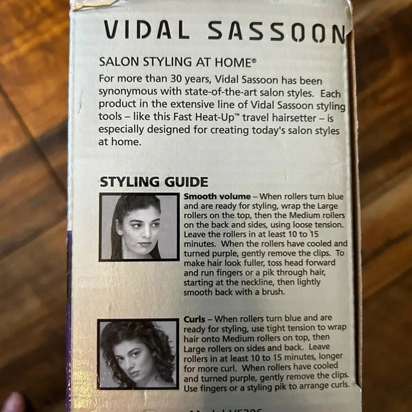 Vidal Sassoon 10 Soft Touch Travel Hairsetter Rollers Fast Heatup In Box w/Pouch - Picture 5 of 11